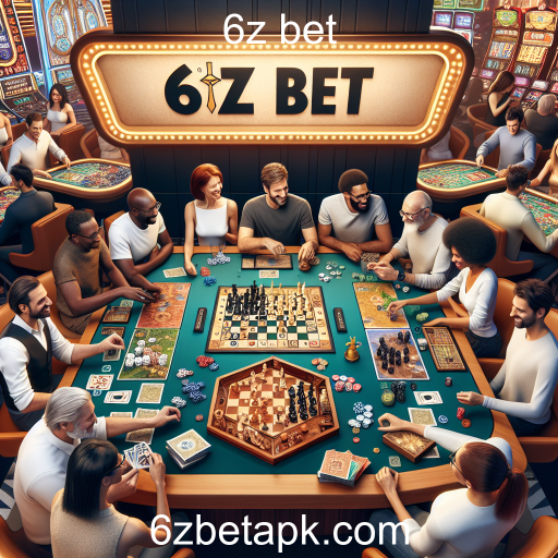 Descubra o Mundo dos Jogos de Mesa na 6z Bet